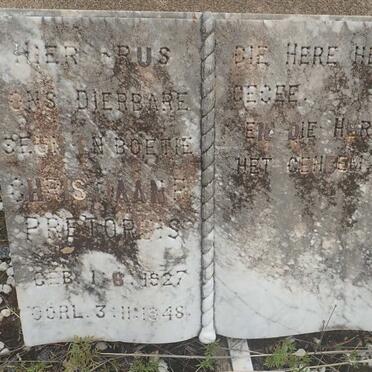 PRETORUIS Christiaan R. 1927-1948