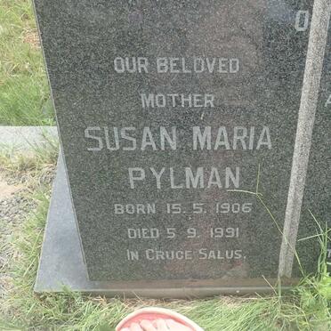 PYLMAN James John 1901-1971 &amp; Susan Maria 1906-1991 