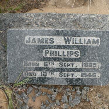 PHILLIPS James William 1885-1946