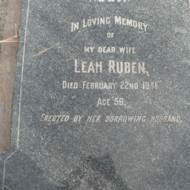 RUBEN Leah -1941