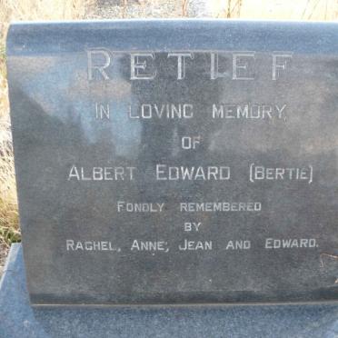 RETIEF Albert Edward