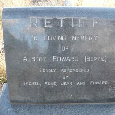 RETIEF Albert Edward