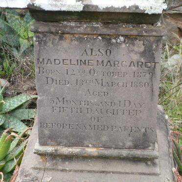 RAMSBOTTOM Madeline Margaret 1879-1880