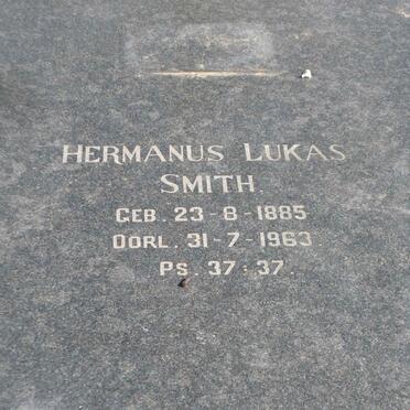 SMITH Hermanus Lukas 1885-1963