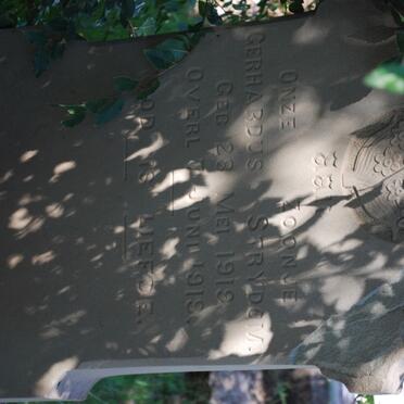 STRYDOM Gerhardus 1919-1919