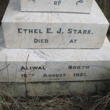 STARK Ethel E.J. -1921