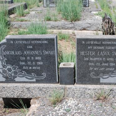 SWART Nicolaas Johannes 1886-1968 &amp; Hester Lasya KLOPPER 1888-1964