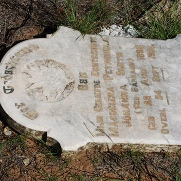 SMITH Magdelena Petronela Johanna nee BARNARD 1896-1921