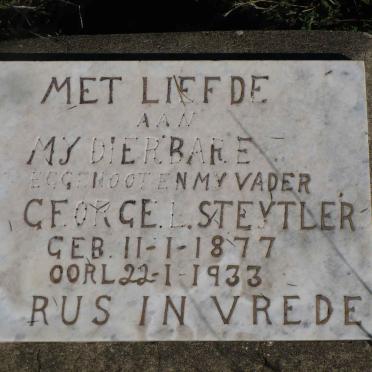 STEYTLER George L. 1877-1933