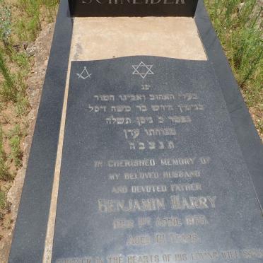 SCHNEIDER Benjamin Harry -1975