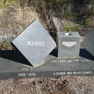 SCHOEMAN Piet 1909-1978 &amp; Marthie MYNHARDT 1917-2000