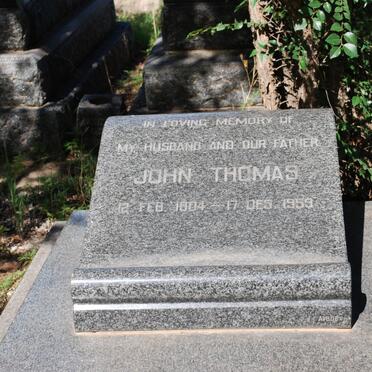 THOMAS John 1904-1959