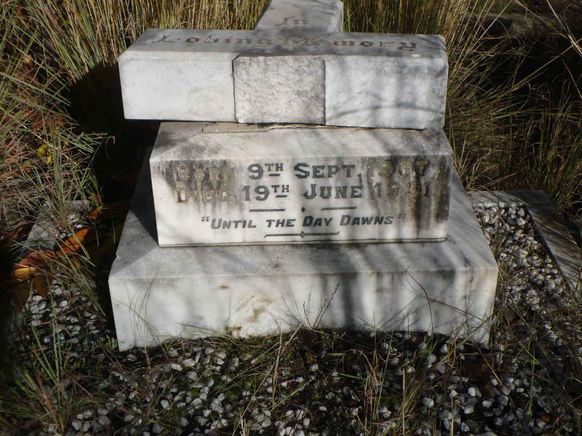 TAYLOR Albert George 1907-1931