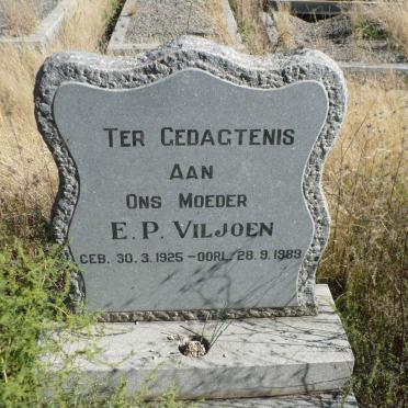 VILJOEN E.P. 1925-1989