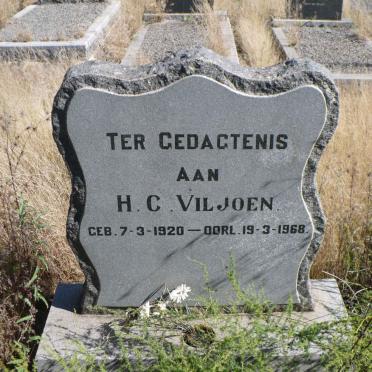 VILJOEN H.C. 1920-1968