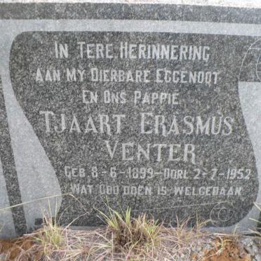 VENTER Tjaart Erasmus 1899-1952