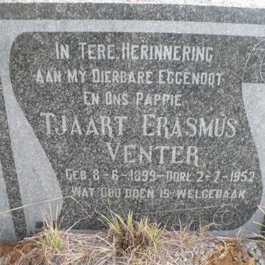 VENTER Tjaart Erasmus 1899-1952