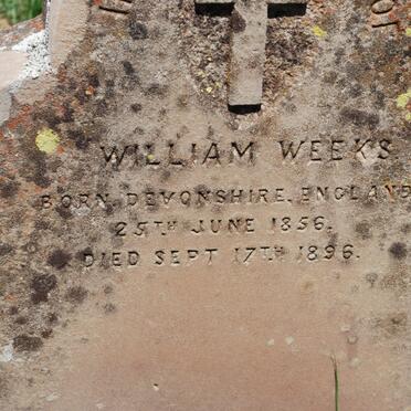 WEEKS William 1856-1896