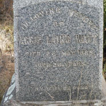 WATT Aggie Laing -1888