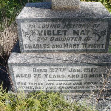 WRIGHT Violet May -1917