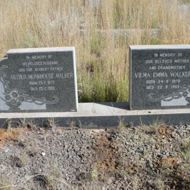 WALKER Arthur Monkhouse 1877-1963 &amp; Vilma Emma 1879-1969