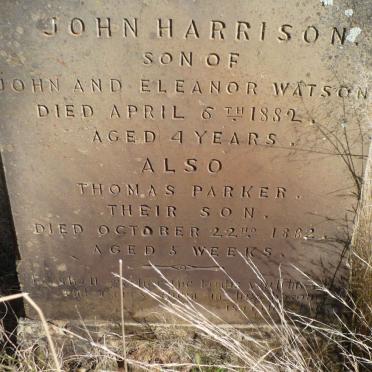WATSON John Harrison -1882 :: WATSON Thomas Parker 1882-1882