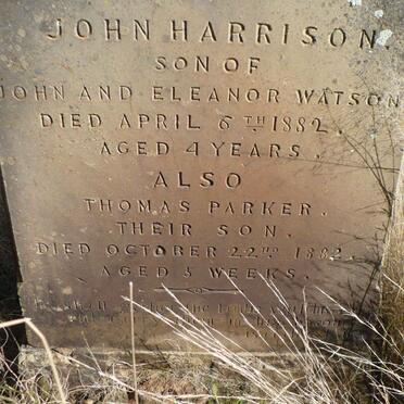 WATSON John Harrison -1882 :: WATSON Thomas Parker 1882-1882