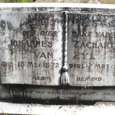 ZYL Johannes Zacharias, van 1872-1939