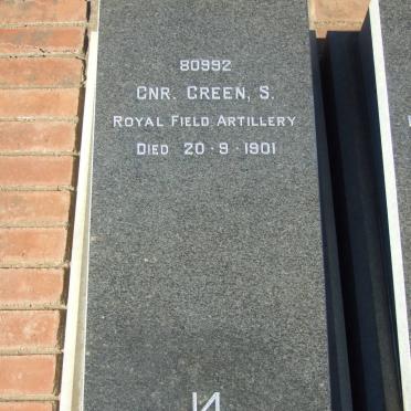 GREEN S. -1901