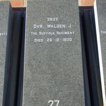 WALDEN J. -1900