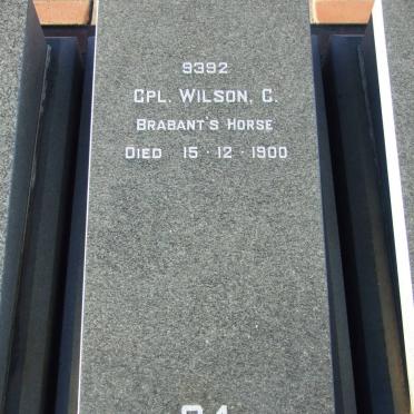 WILSON C. -1900