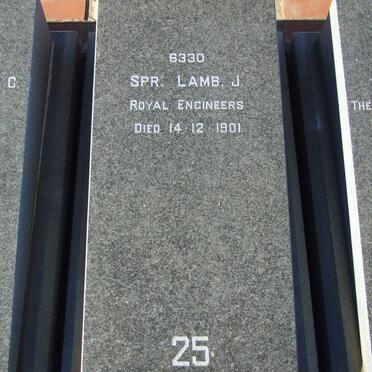 LAMB J. -1901