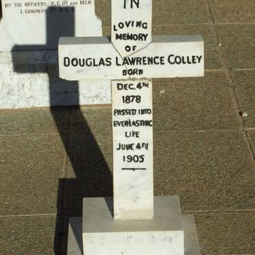 COLLEY Douglas Lawrence 1878-1905