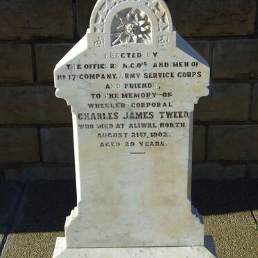 TWEED Charles James -1902