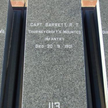 BARRETT R.T. -1901
