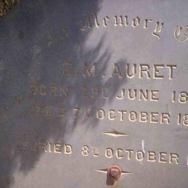 AURET E.M. 1852-1880