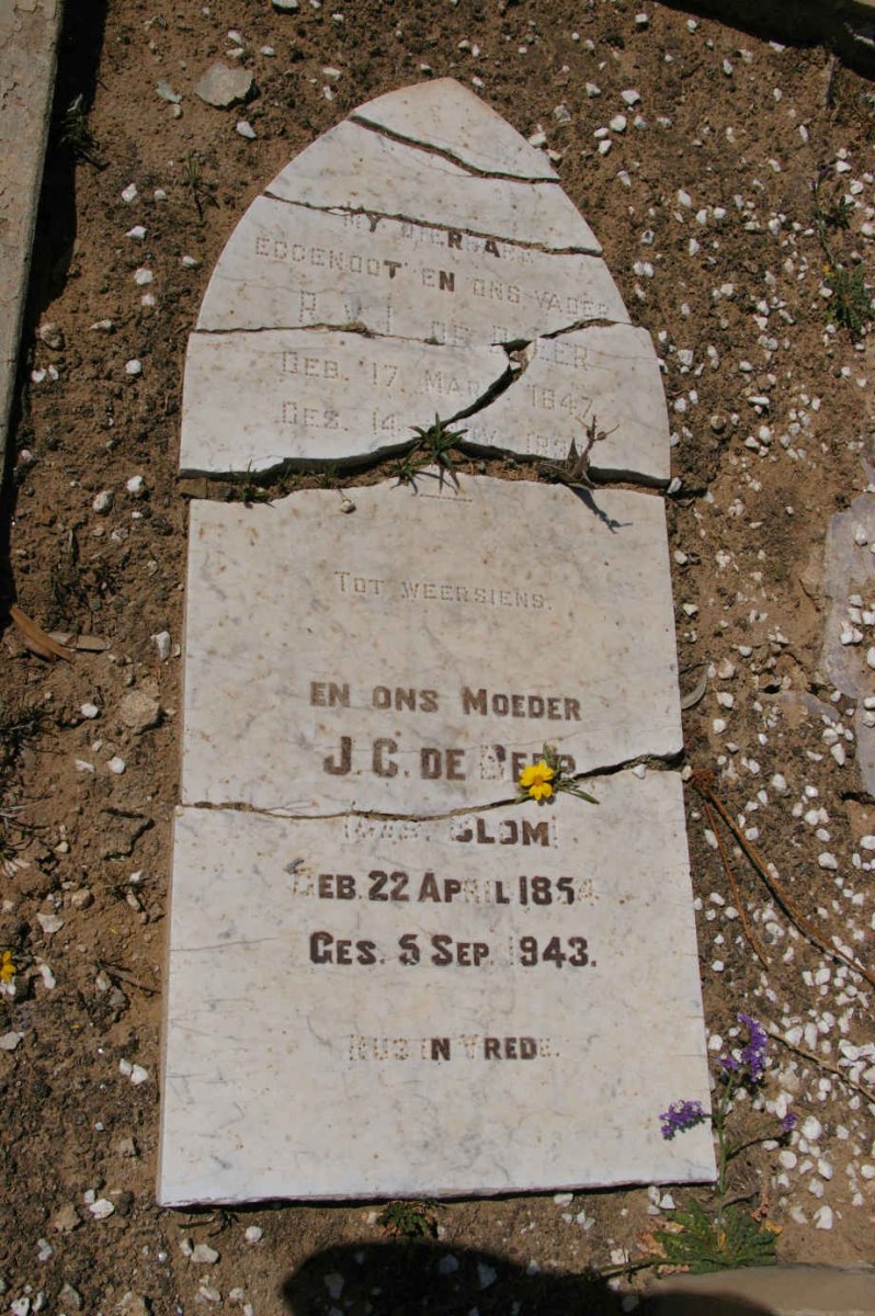 BEER R. v. L, de 1847-1930 & J.C. BLOM 1854-1943