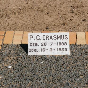 ERASMUS P.G. 1888-1935
