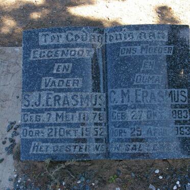 ERASMUS S.J. 1878-1952 &amp; C.M. 1883-1963