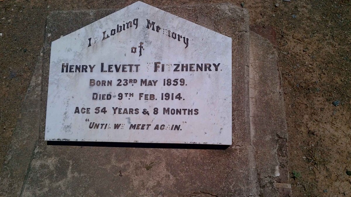 FITZHENRY Henry Levett 1859-1914