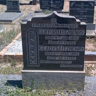 FITZHENRY Clifford -1951 &amp; Gladys -1965