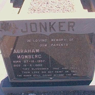 JONKER Abraham Momberg 1907-1982