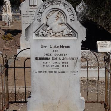 JOUBERT Hendrina Sofia 1882-1900