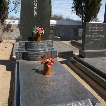 JAGER Arnoldus Johannes, de 1915-1977 &amp; Rosina Alberta 1919-2003