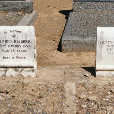 KELBRICK Alfred -1953 &amp; Hetty BODE 1876-1924