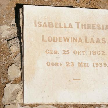 LAAS Isabella Thresia Lodewina 1862-1939