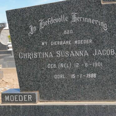 LOTTER Jan Daniel 1889-1982 &amp; Christina Susanna Jacoba NEL 1901-1988 :: LOTTER Kristel 1942-2004