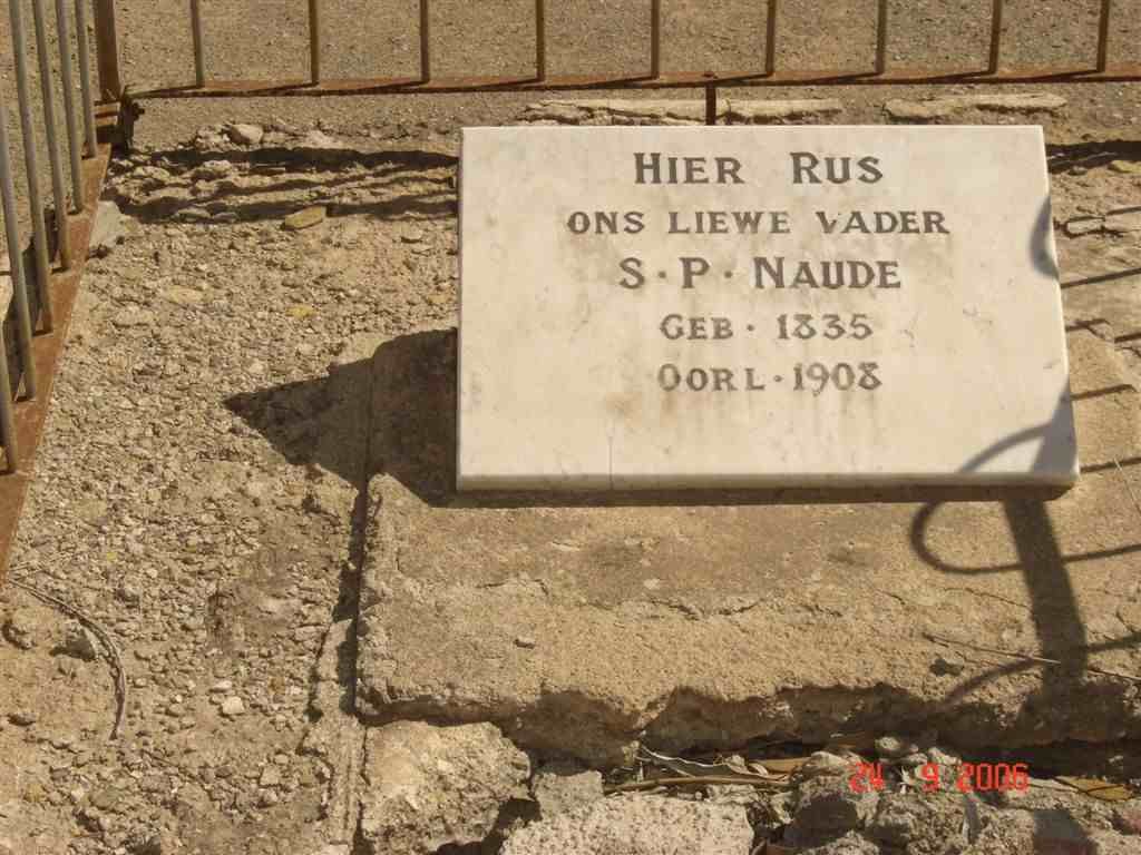 NAUDE S.P. 1835-1908