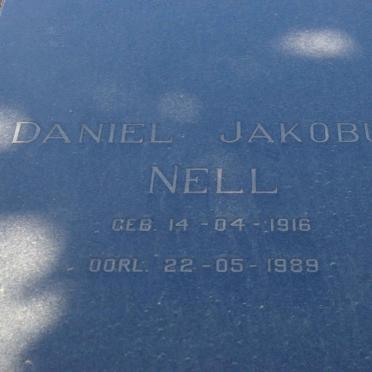 NELL Daniel Jakobus 1916-1989