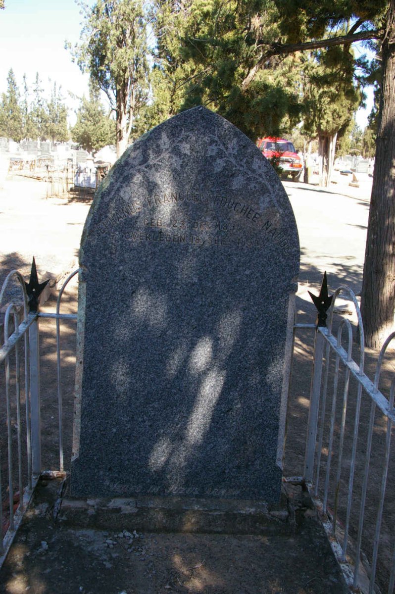 NAUDE Stephanus Francoeis Fouchee 1890-1898